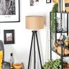 Soungou Golvlampa Krom, Svart, 1-ljuskällor