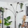 Nikkala Golvlampa Krom, Svart, 5-ljuskällor