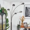 Nikkala Golvlampa Krom, Svart, 5-ljuskällor