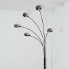 Nikkala Golvlampa Krom, Svart, 5-ljuskällor