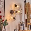 Koyoto kullampa, Vägglampa Guld, Svart, 3-ljuskällor