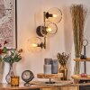 Koyoto kullampa, Vägglampa Guld, Svart, 3-ljuskällor