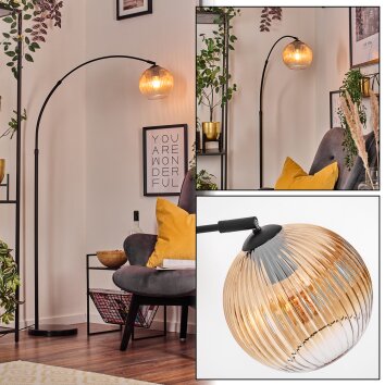 Koyoto Golvlampa Svart, 1-ljuskällor