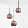 Koyoto Pendellampa, kullampa, Pendellampa Cluster Kopparfärg, 3-ljuskällor