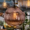 Koyoto Pendellampa, kullampa, Pendelbelysning Naturfärger, Svart, 8-ljuskällor