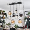 Gastor Pendellampa, kullampa, Pendelbelysning Amber, Klart, Rökfärger, 8-ljuskällor