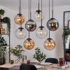 Gastor Pendellampa, kullampa, Pendelbelysning Amber, Klart, Rökfärger, 8-ljuskällor