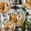 Gastor Pendellampa, kullampa, Pendelbelysning Amber, 8-ljuskällor