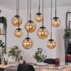 Gastor Pendellampa, kullampa, Pendelbelysning Amber, 8-ljuskällor