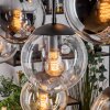 Gastor Pendellampa, kullampa, Pendelbelysning Amber, Klart, Rökfärger, 8-ljuskällor