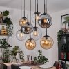 Gastor Pendellampa, kullampa, Pendelbelysning Amber, Klart, Rökfärger, 8-ljuskällor