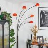 Nikkala Golvlampa Krom, Svart, 5-ljuskällor