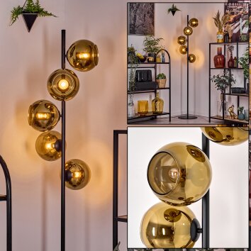 Koyoto Golvlampa 31 cm Guld, 5-ljuskällor Koyoto Golvlampa 31 cm Guld, 5-ljuskällor