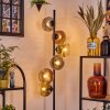 Ripoll Golvlampa Guld, Klart, Kopparfärg, Rökfärger, 6-ljuskällor