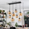 Gastor Pendellampa, kullampa, Pendelbelysning Amber, 8-ljuskällor