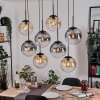 Gastor Pendellampa, kullampa, Pendelbelysning Amber, Klart, Rökfärger, 8-ljuskällor