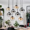 Gastor Pendellampa, kullampa, Pendelbelysning Amber, Klart, Rökfärger, 8-ljuskällor