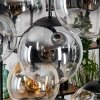 Gastor Pendellampa, kullampa, Pendelbelysning Amber, Klart, Rökfärger, 8-ljuskällor