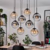 Gastor Pendellampa, kullampa, Pendelbelysning Amber, Klart, Rökfärger, 8-ljuskällor