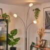 Nikkala Golvlampa Krom, Vit, 3-ljuskällor