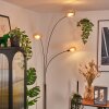 Nikkala Golvlampa Krom, Vit, 3-ljuskällor