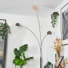 Nikkala Golvlampa Krom, Vit, 3-ljuskällor