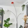 Nikkala Golvlampa Krom, Vit, 3-ljuskällor