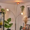 Nikkala Golvlampa Krom, Vit, 3-ljuskällor