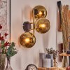 Koyoto kullampa, Vägglampa Guld, Svart, 3-ljuskällor