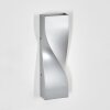 Halan vägglampa utomhus, Up & Down Lampa, Vägglampa LED Silver, 2-ljuskällor
