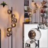 Koyoto Golvlampa 31 cm Krom, Rökfärger, 6-ljuskällor
