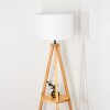 Soungou Golvlampa Naturfärger, Svart, 1-ljuskällor