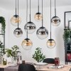 Gastor Pendellampa, kullampa, Pendelbelysning Amber, Klart, Rökfärger, 8-ljuskällor