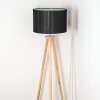 Soungou Golvlampa Krom, Naturfärger, 1-ljuskällor