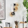 Koyoto kullampa, Vägglampa Amber, Klart, 3-ljuskällor