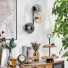 Koyoto kullampa, Vägglampa Amber, Klart, Rökfärger, 3-ljuskällor