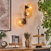 Koyoto kullampa, Vägglampa Amber, Klart, 3-ljuskällor