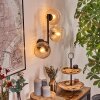 Koyoto kullampa, Vägglampa Amber, Klart, 3-ljuskällor