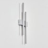 Glara vägglampa utomhus, Vägglampa LED Silver, 2-ljuskällor