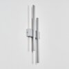 Glara vägglampa utomhus, Vägglampa LED Silver, 2-ljuskällor