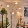 Nikkala Golvlampa Krom, Vit, 5-ljuskällor