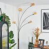Nikkala Golvlampa Krom, Vit, 5-ljuskällor