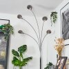 Nikkala Golvlampa Krom, Vit, 5-ljuskällor