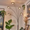 Nikkala Golvlampa Krom, Vit, 5-ljuskällor
