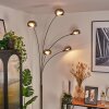 Nikkala Golvlampa Krom, Vit, 5-ljuskällor