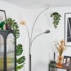 Nikkala Golvlampa Krom, Vit, 3-ljuskällor
