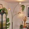 Nikkala Golvlampa Krom, Vit, 3-ljuskällor