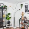 Nikkala Golvlampa Krom, Vit, 3-ljuskällor