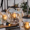 Gastor Pendellampa, kullampa, Pendelbelysning Amber, Klart, 6-ljuskällor