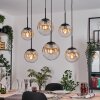 Gastor Pendellampa, kullampa, Pendelbelysning Amber, Klart, 6-ljuskällor